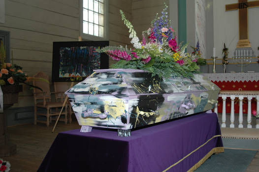 An artists funeral