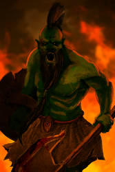 Orc Barbarian