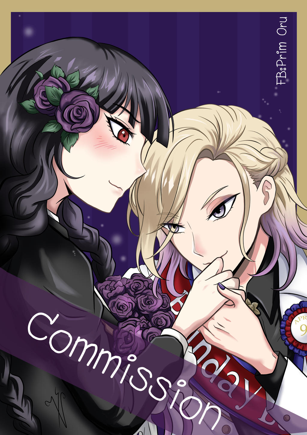 TWST Vil's-birthday by InazumaV on DeviantArt