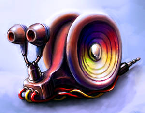 music snail