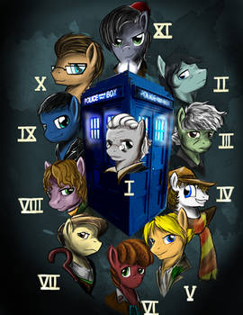 The many faces of Doctor Whooves