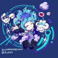 hatsune miku x cinnamoroll!!!