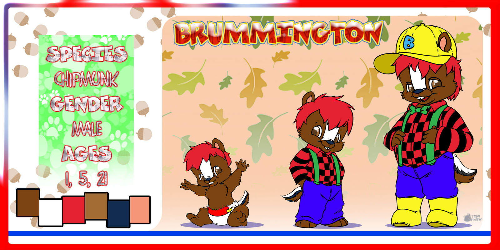 Brummington the Chipmunk Age Ref by BRUMMINGTON on DeviantArt