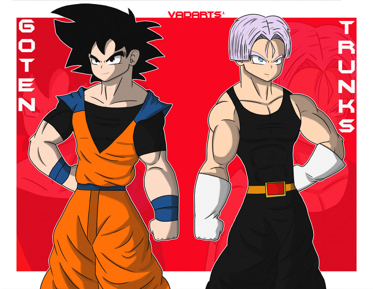 Trunks and Goten by Vadarts on DeviantArt