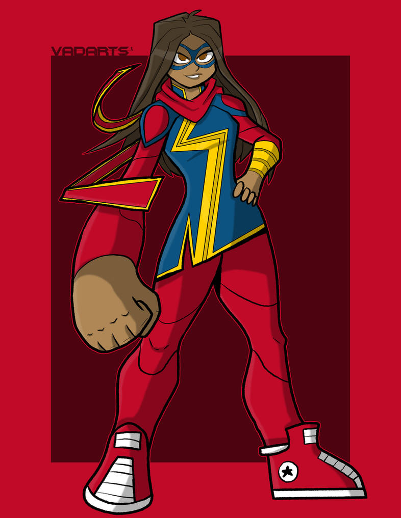 Ms.Marvel by Vadarts on DeviantArt