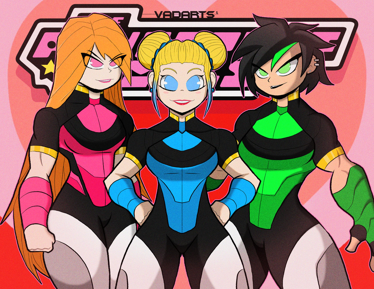 The PowerPuff Girls By Vadarts On DeviantArt the-powerpuff-girls-by-vadarts-on-deviantart
