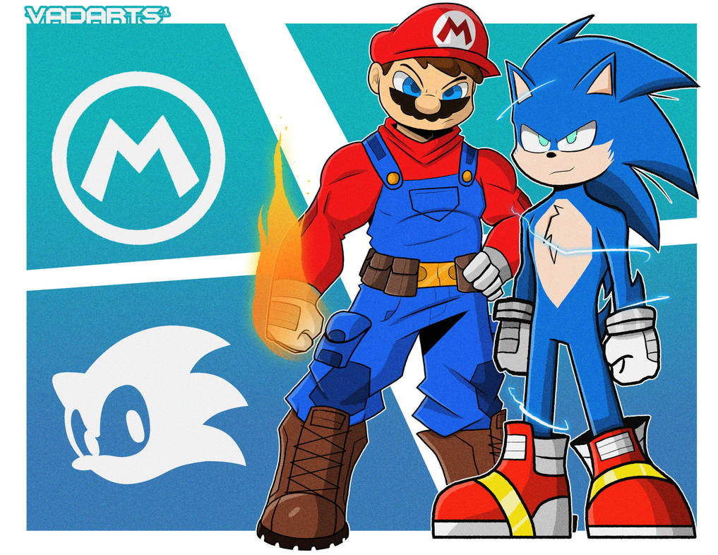 Sonic Mario by Vadarts on DeviantArt