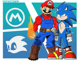 Sonic  Mario