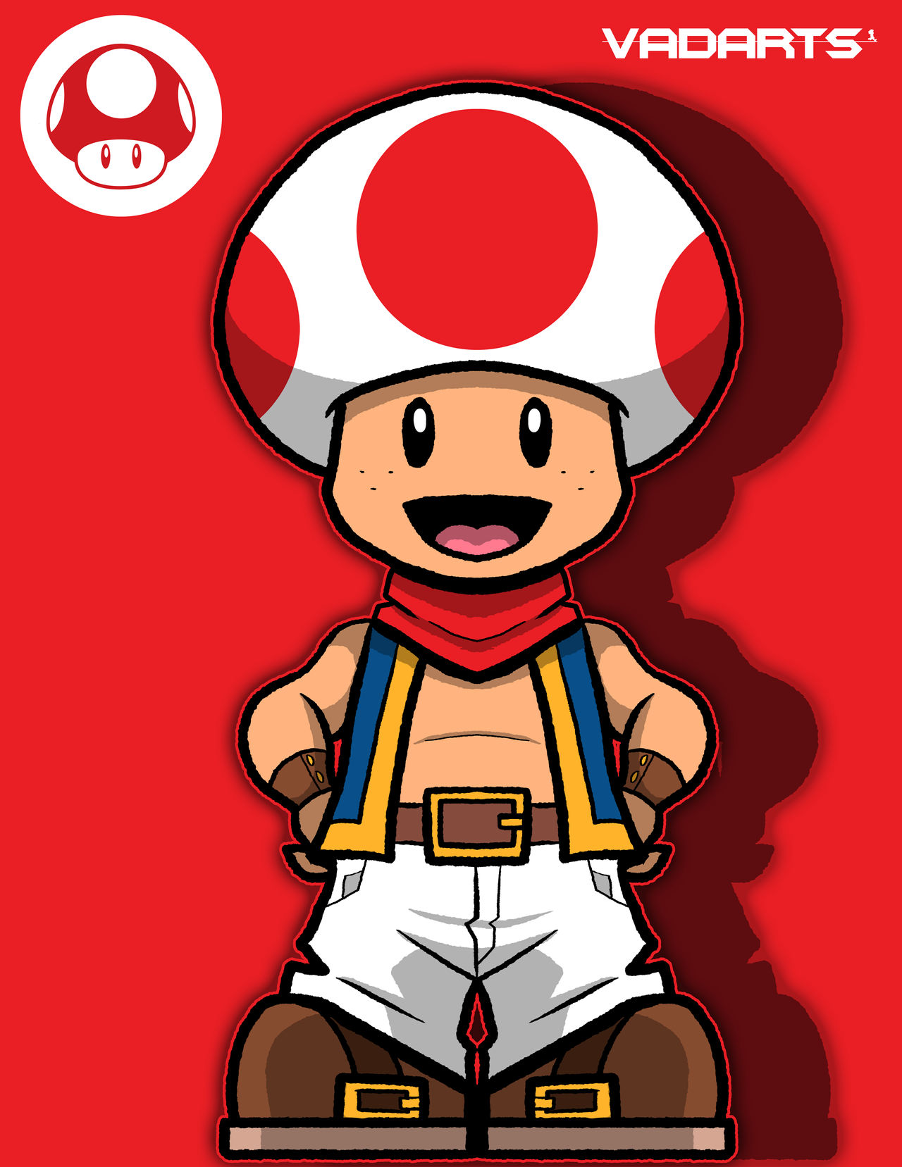 Retro Load Toad Super Toad by Vadarts on DeviantArt