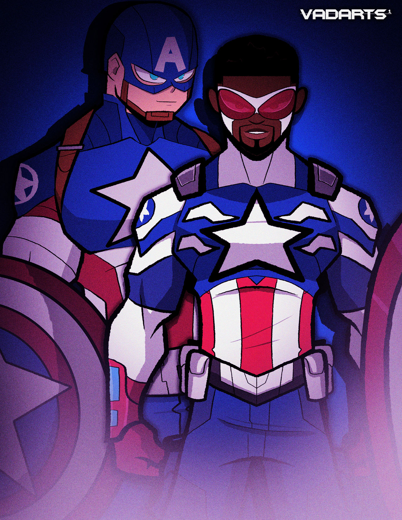 Sam Steve R Steve And Sam by Vadarts on DeviantArt
