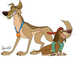 Charlie and Itchy fanart