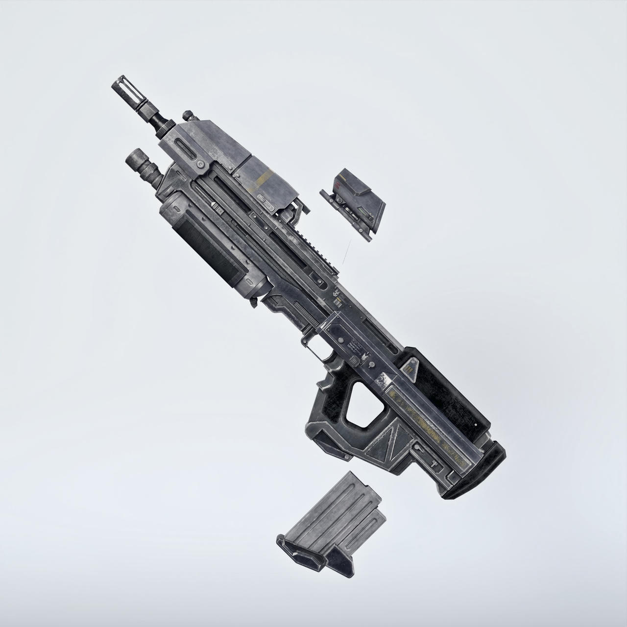 HALO MA37 Sci Fi Rifle For G8F By LorielCreate On DeviantArt halo-ma37-sci-fi-rifle-for-g8f-by-lorielcreate-on-deviantart
