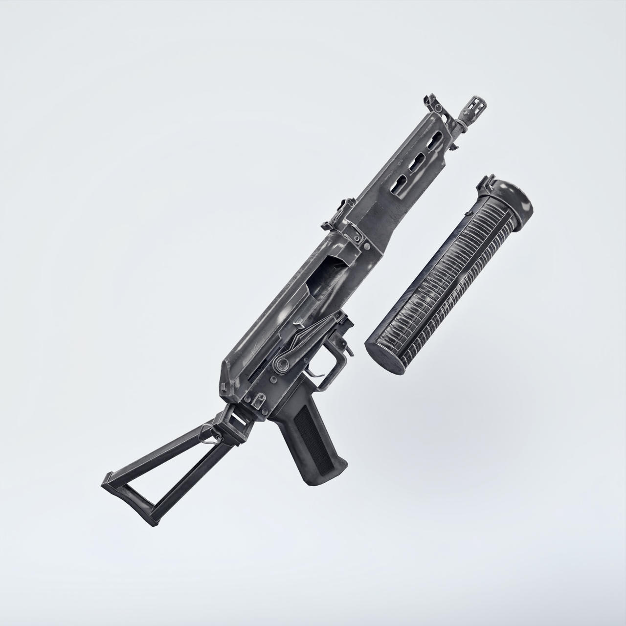 Pp 19 Rifle Bizon for G8F DAZ by LorielCreate on DeviantArt