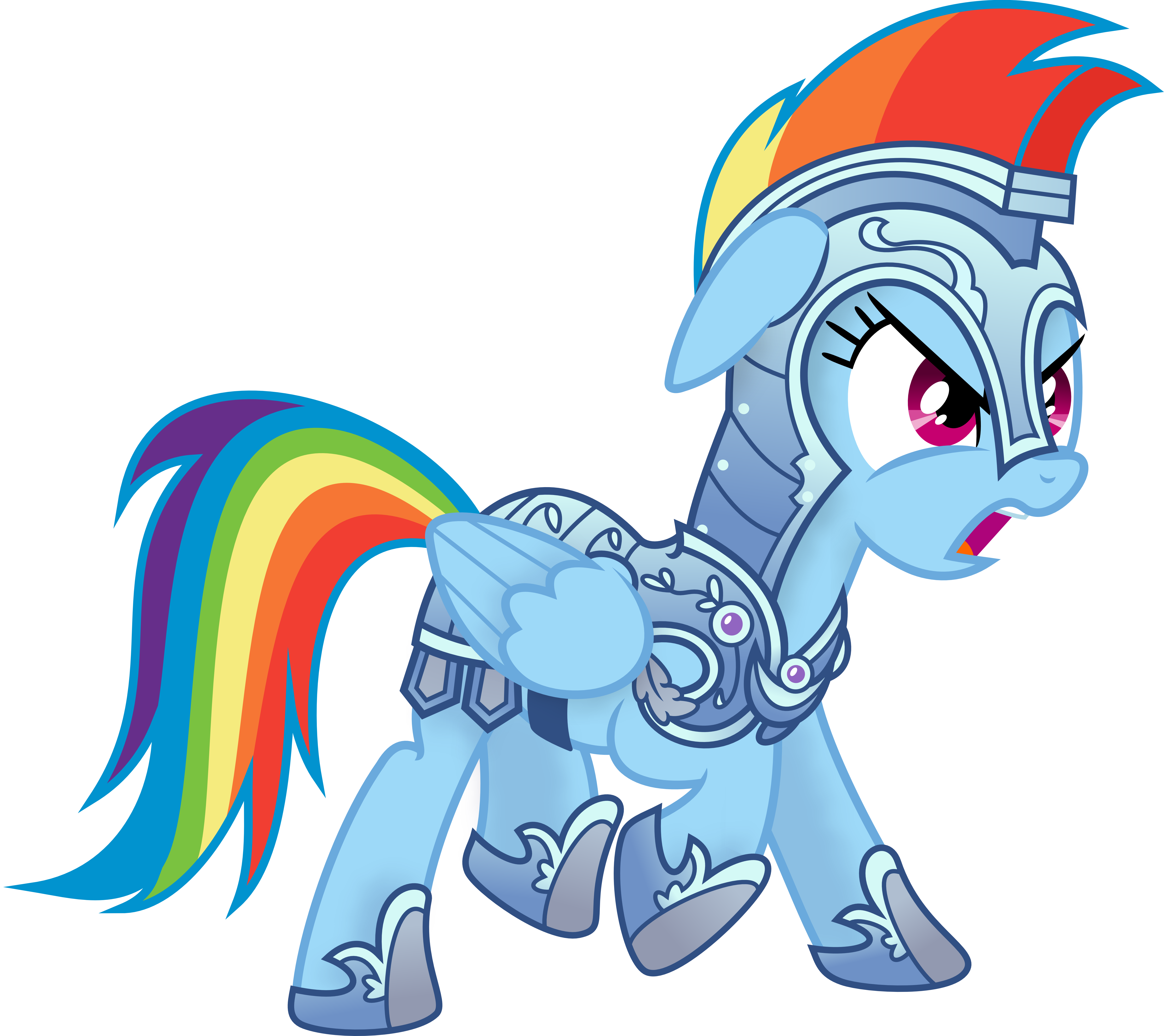 Knight Rainbow Dash