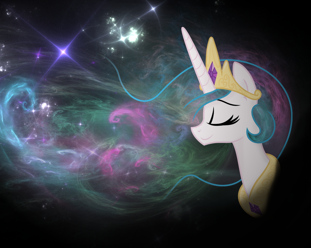 Fractal Mane Celestia