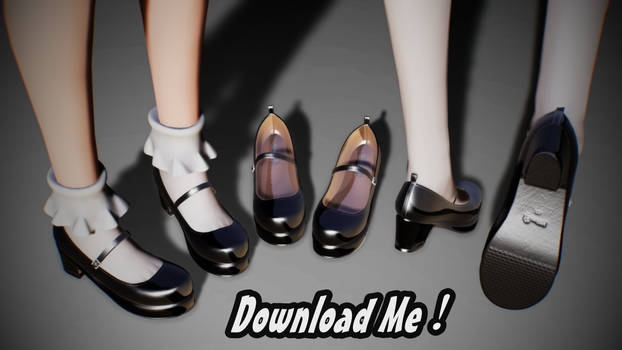 [DL] MMD HQ Mary Janes Shoes Download !