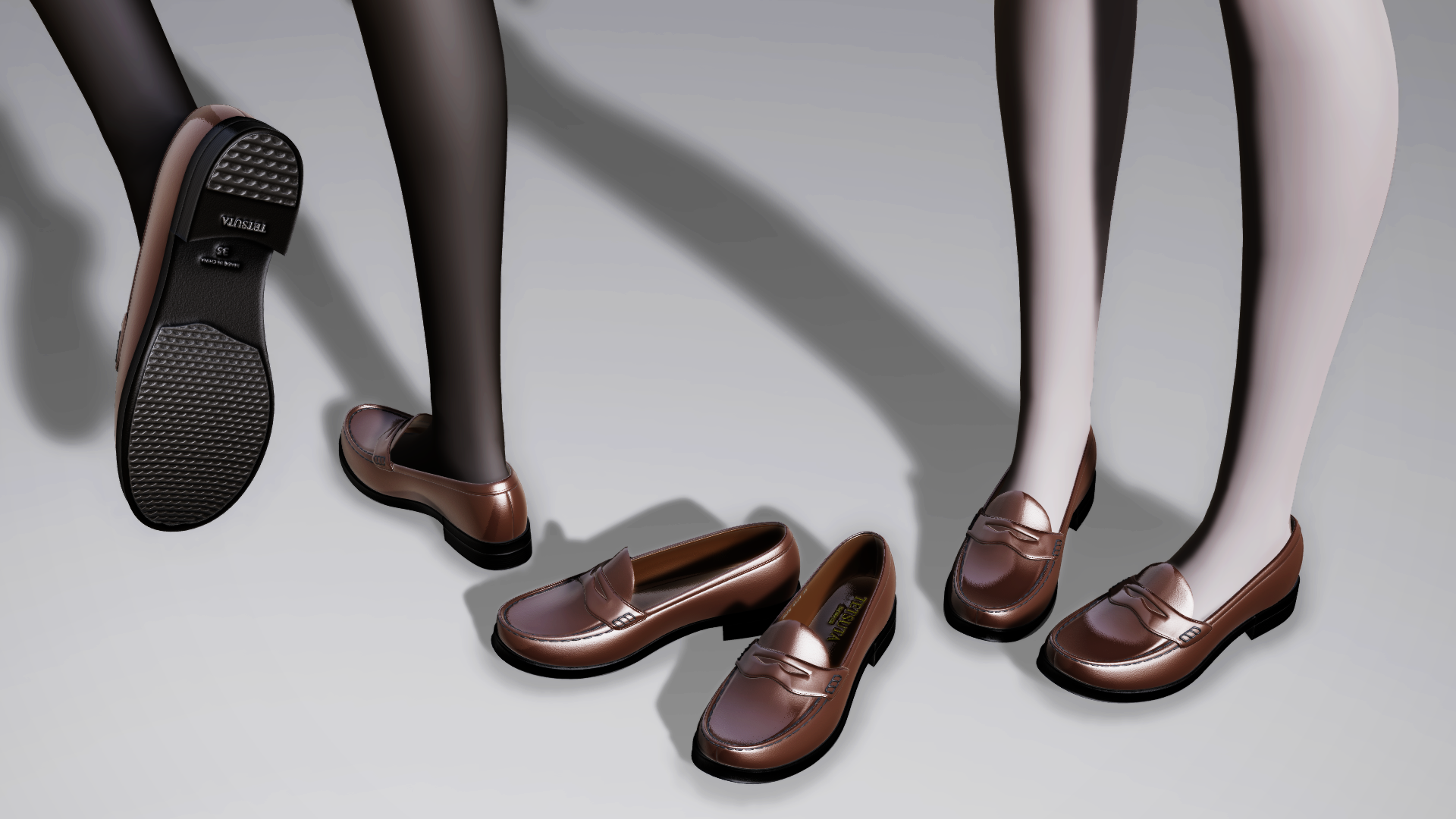 DL] MMD High School Girl Loafers [MMD Shoes] by iRon0129 on DeviantArt