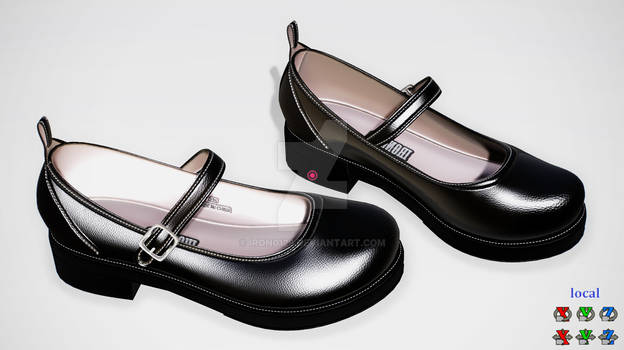 MMD Leather Shoes DL!