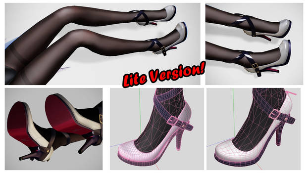 MMD Strap Heels Lite Version Updated!