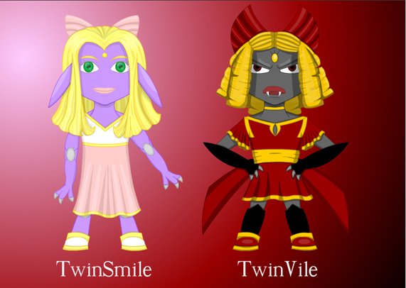 Twins: Smile and Vile