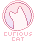 Pastel CuriousCat Button