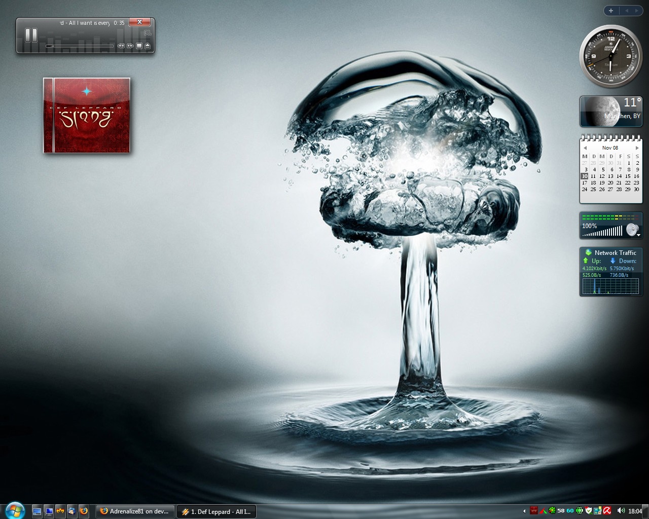 Screenshot Waterbomb Windows 7