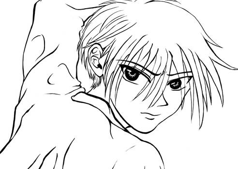 Cheer up Kyo - LineArt