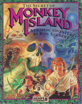 Monkey Island 1 clean-cover B