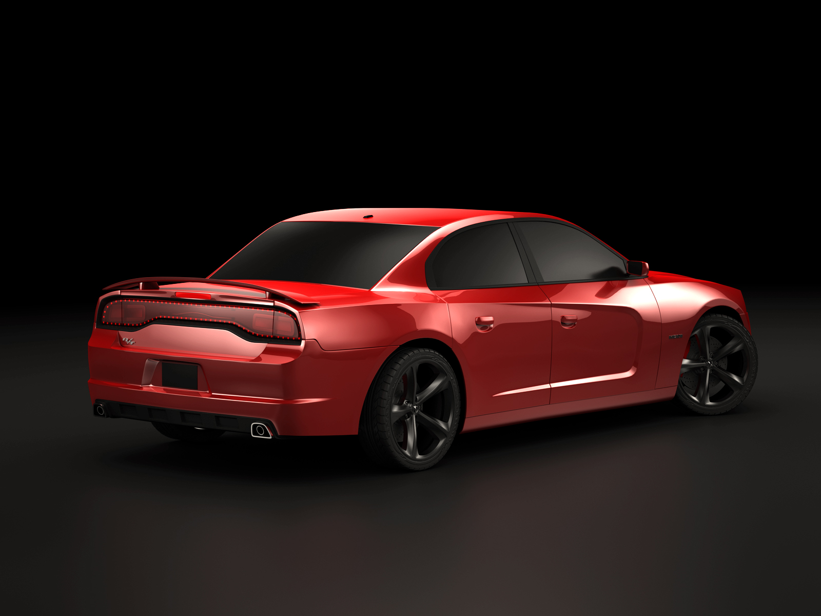 Dodge Charger V2 Rear