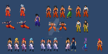 Various Sprites pt.5 (extreme butoden)