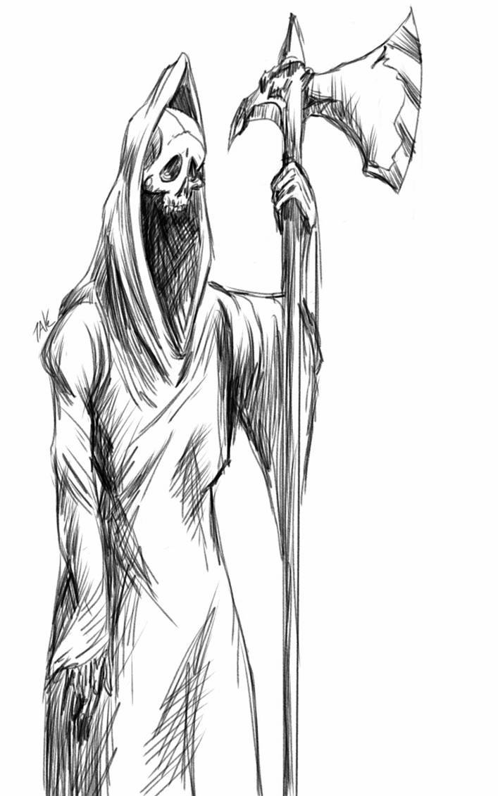 Daily Sketch: Executioner by Hunchy on DeviantArt