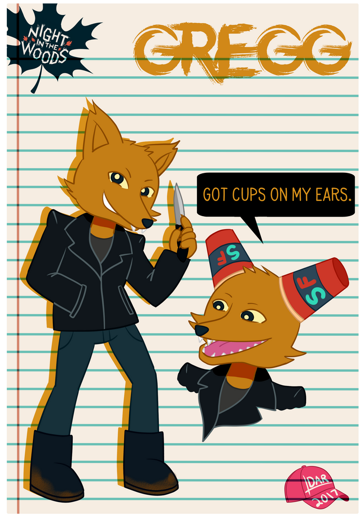NITW Gregg By PinkCapPanda On DeviantArt nitw-gregg-by-pinkcappanda-on-deviantart