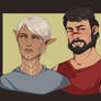 Fenris and Hawke