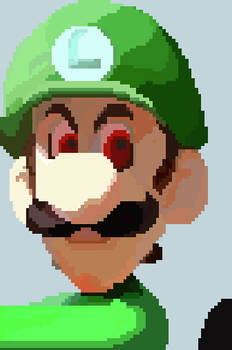 Luigi's Death Stare