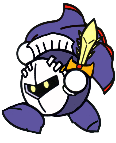 Classic Meta Knight (Kirby's Adventure) by Bumpadump2002 on DeviantArt