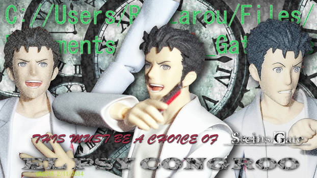 Okabe Rintarou Wallpaper