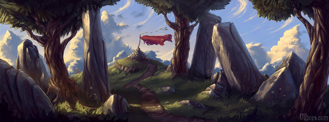 A Hero's Final Destination by Ullbors