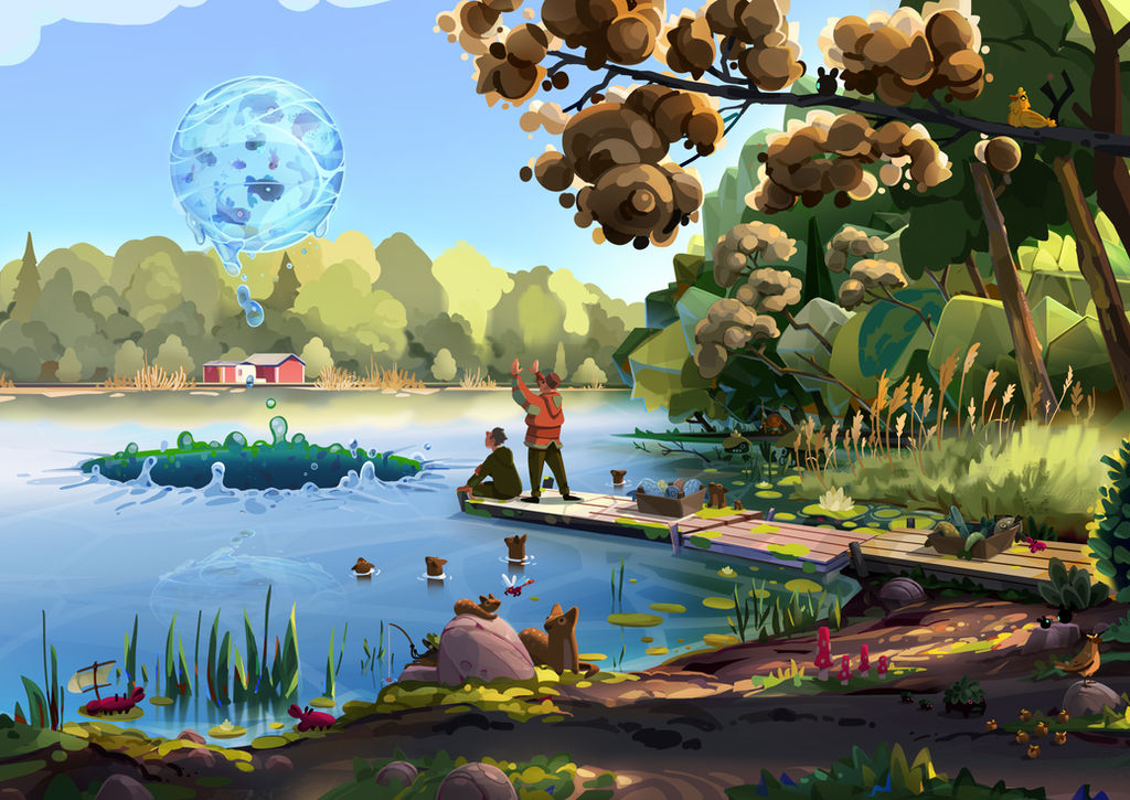 Quick fishing trip by Ullbors on DeviantArt