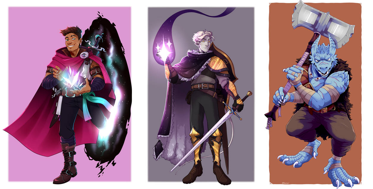 Character Art Examples1 by harpxer Character Art Examples1 by harpxer