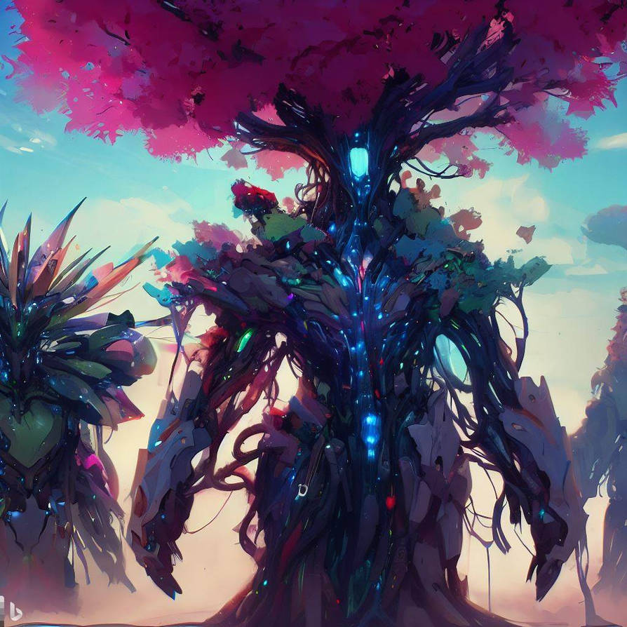 Armor Tree Design sci fi techno organic tree hybrid armor by MrUltrabyte on DeviantArt