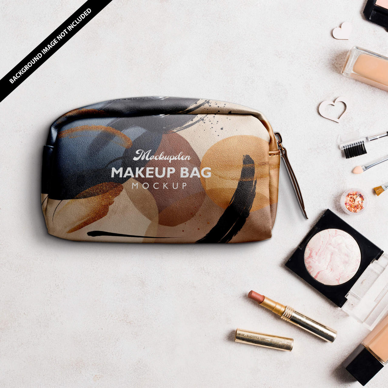 Download Free Makeup Bag Mockup Psd Template By Mockupden On Deviantart