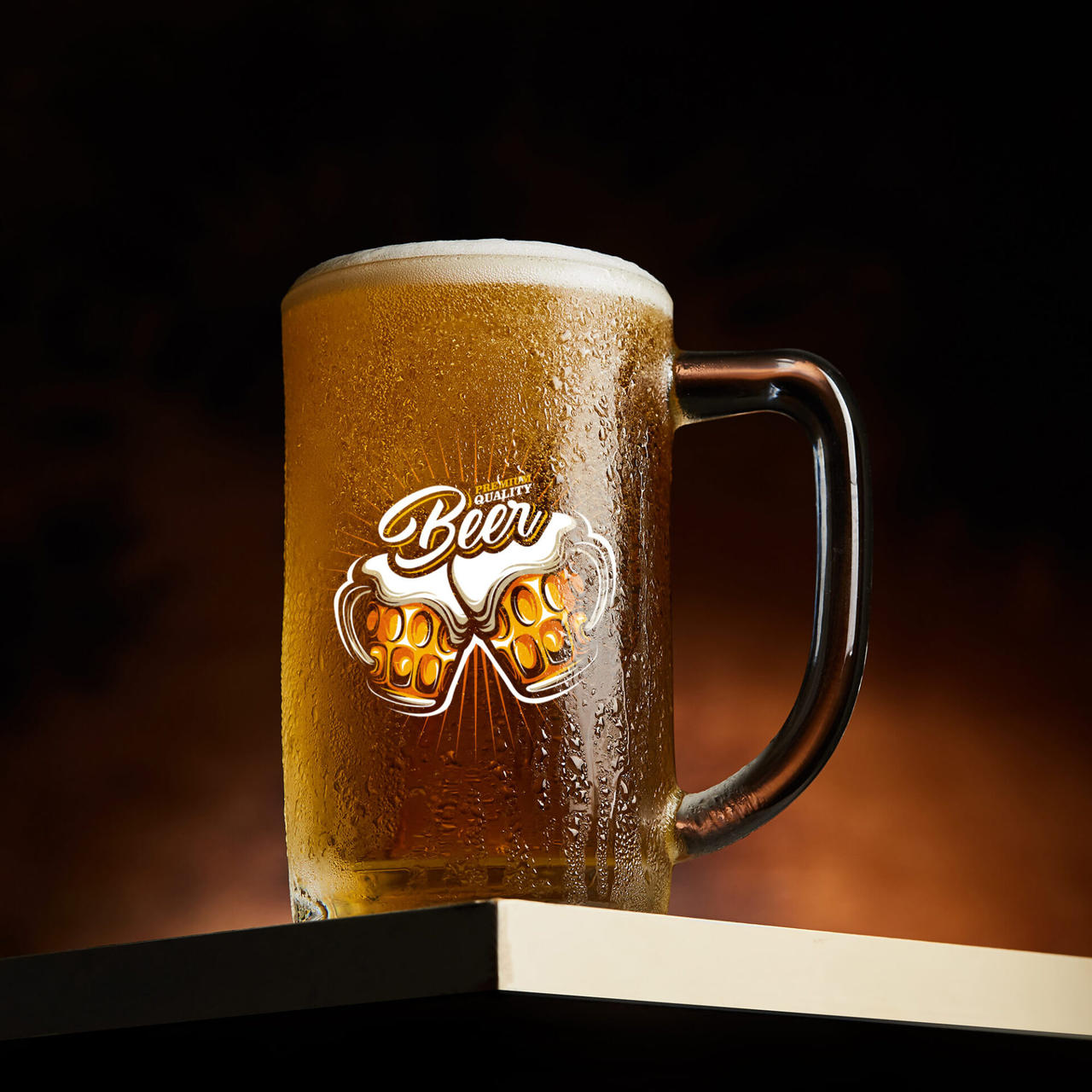 Download Free Beer Mug Mockup Psd Template By Mockupden On Deviantart