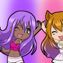 [FT] Jasmine and Leona (Chibi)