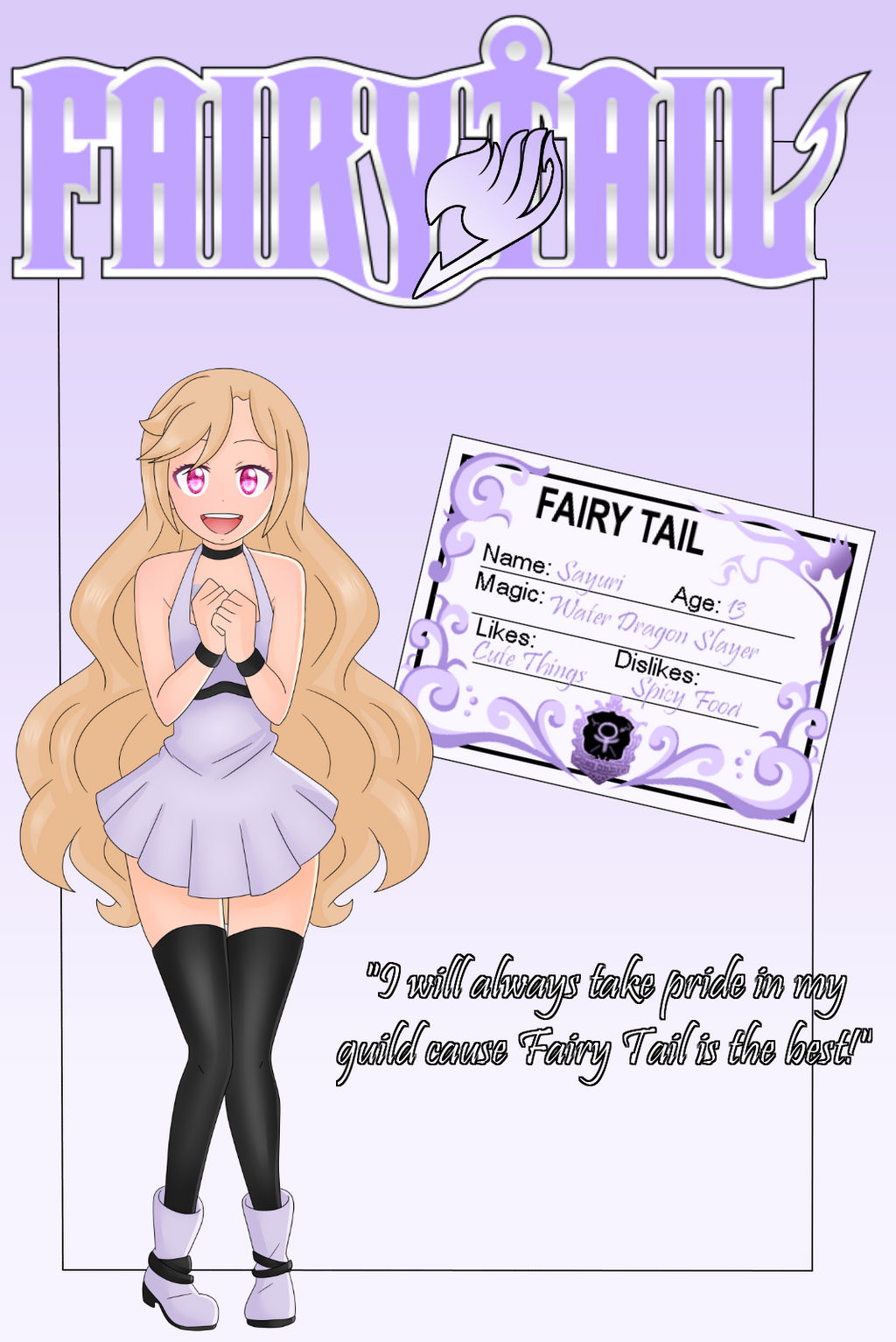 Ft Sayuri Updated Guild Card By Silveefire On Deviantart Ft Sayuri Updated Guild Card By Silveefire On Deviantart
