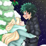 [BnHA] (KeirUku) Snow and Mistletoe