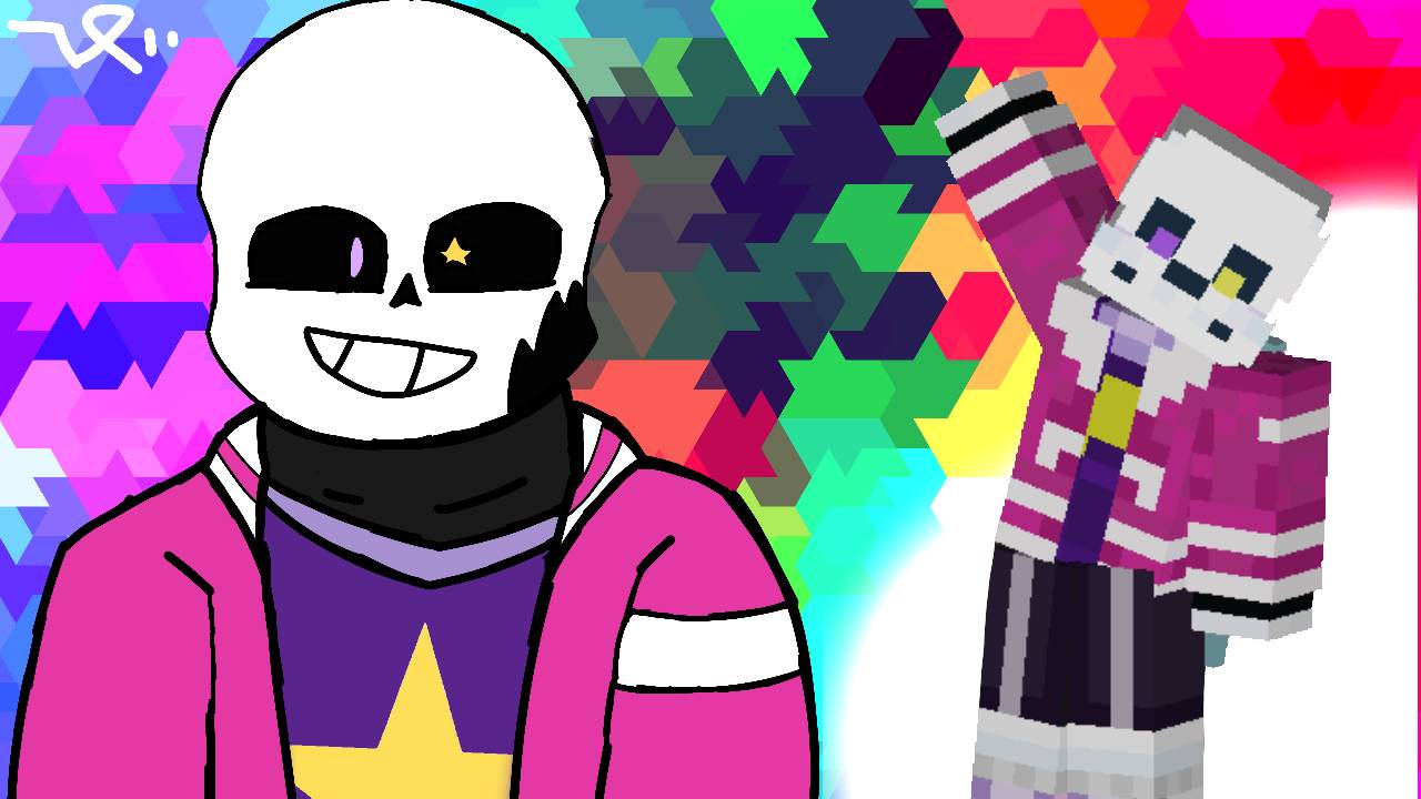 Killer Sans  Minecraft Skin