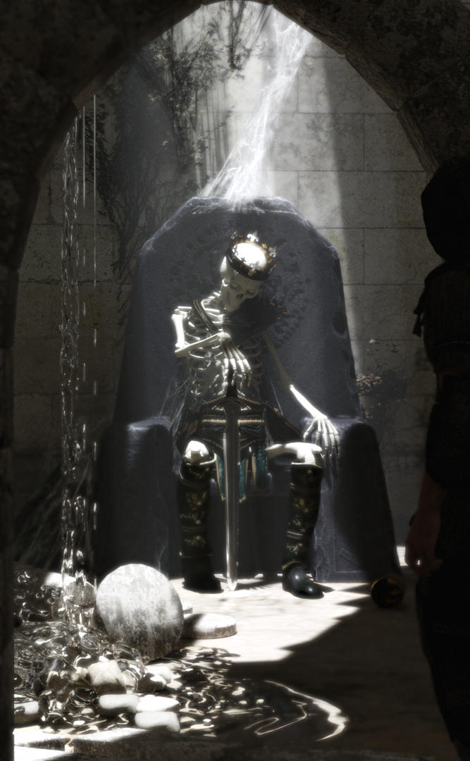 Forgotten king by supersolidusnake on DeviantArt