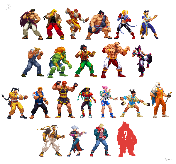 Street Fighter 6 - Full Roster by sabockee on DeviantArt
