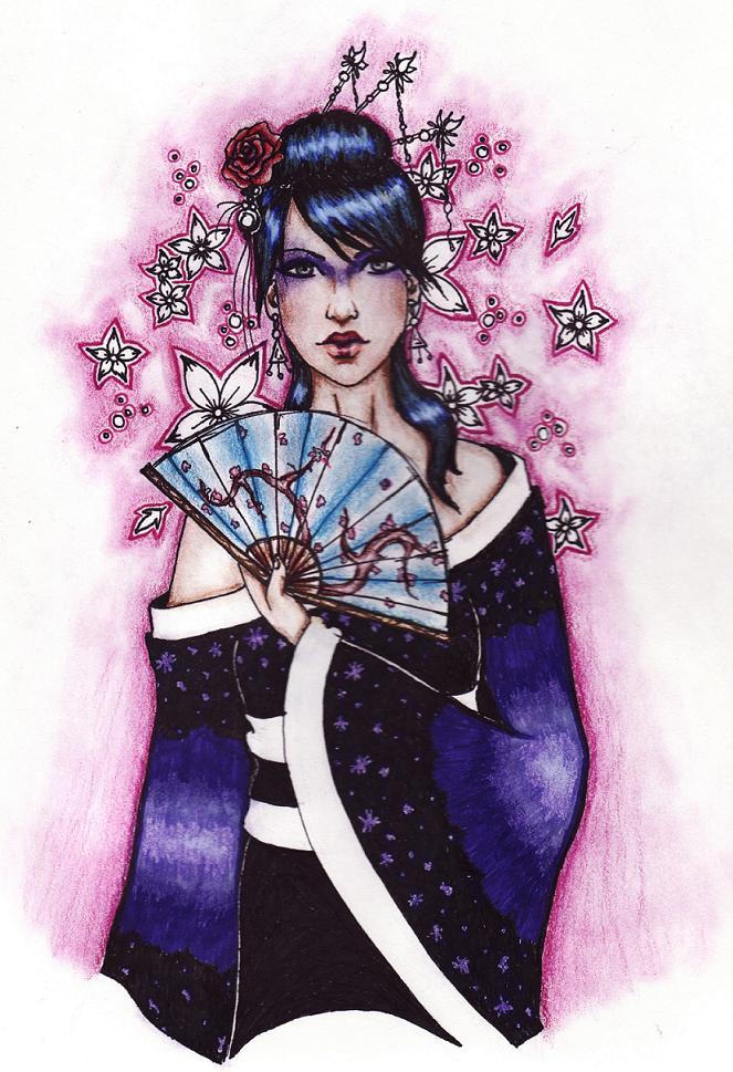 Geisha Jumping Geisha by JumpingF1ash on DeviantArt