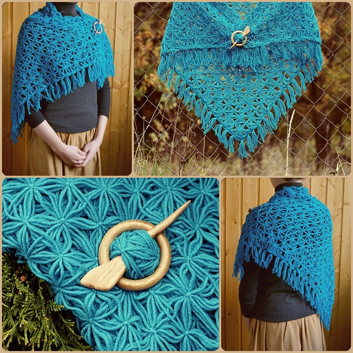 Shawl Wrap Autumn Sea